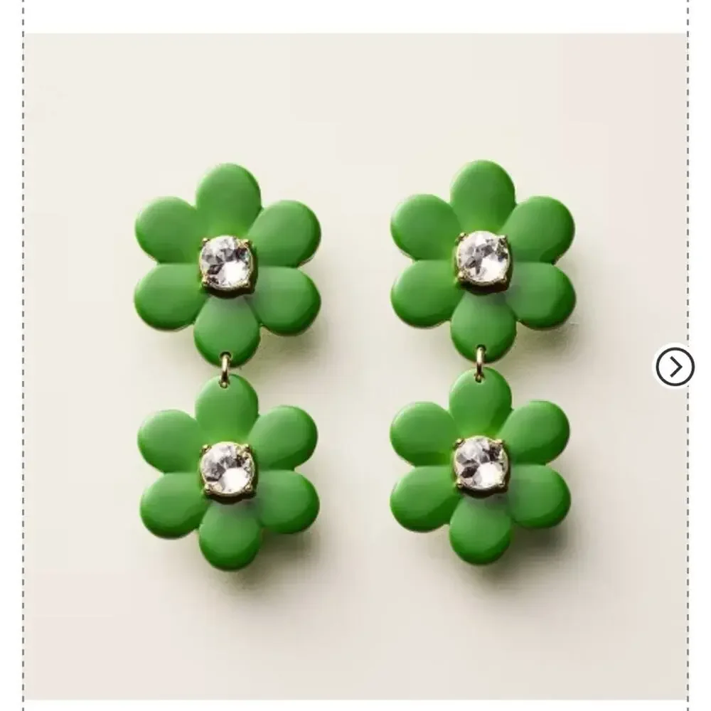 Kate Spade Floral Earrings NWT
